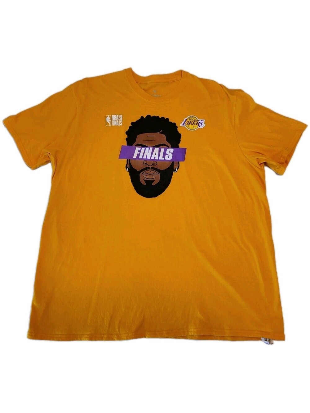 Fanatics LA Lakers Men's Sz 2XL Gold 2020 NBA Finals Champions Basketball AD